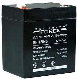 Аккумулятор SF 12 В, 4.5 Ач