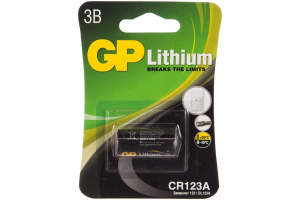 CR123 GP элемент питания для GSM сигнализатора